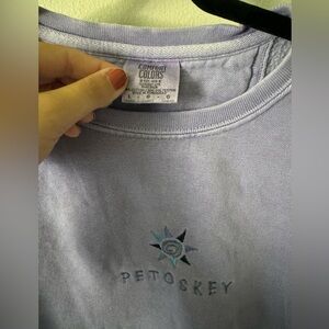 Vintage Comfort Colors Petoskey sweatshirt- size L